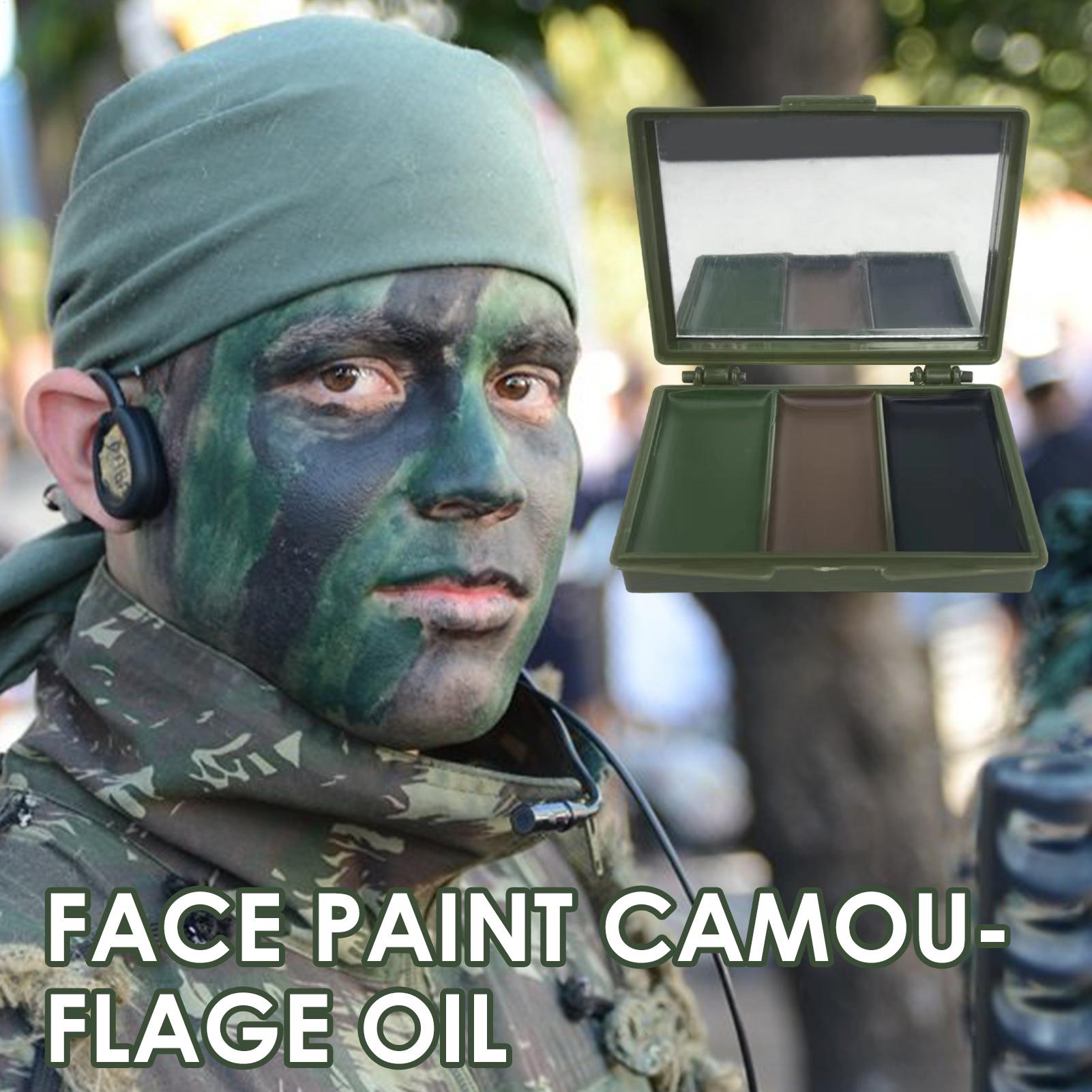 Camo Face Paint - 3 Colors ArmyFans CS Shooting Face