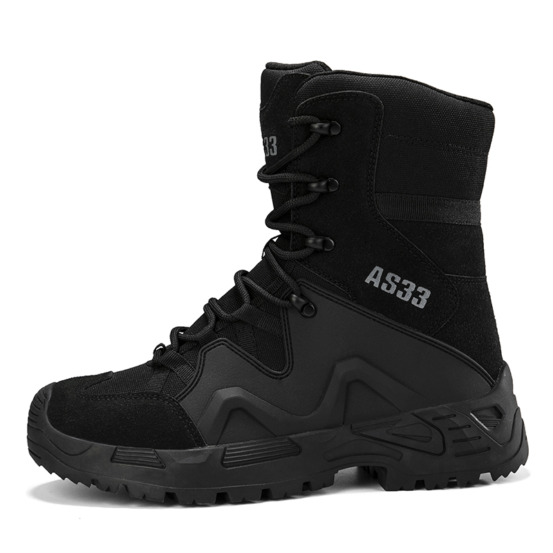 Outdoor Hunting Boots For Men - Man Tactical Boots Breathable Army Shoes