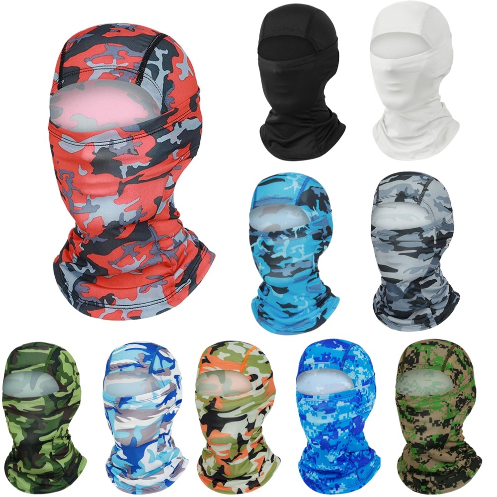 Camo Face Paint - Full Face Mask for Men Women
