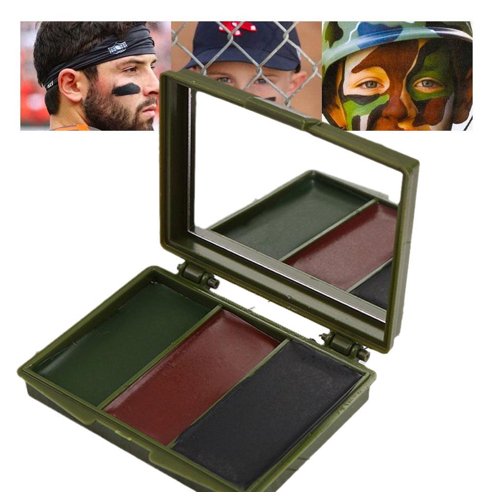 Camo Face Paint - 3 Colors Face Paint Camouflage Oil