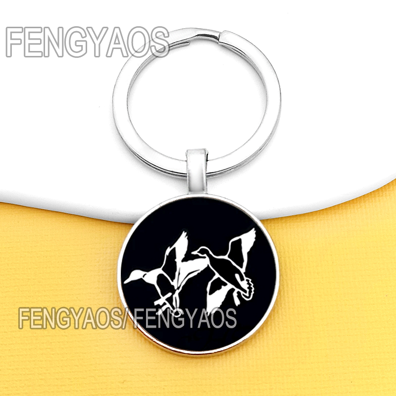 Black Wild Duck Keyrings for D - Wildman Hunting & Outdoor Linton'S Corner Silver Lakes avaliação e preço