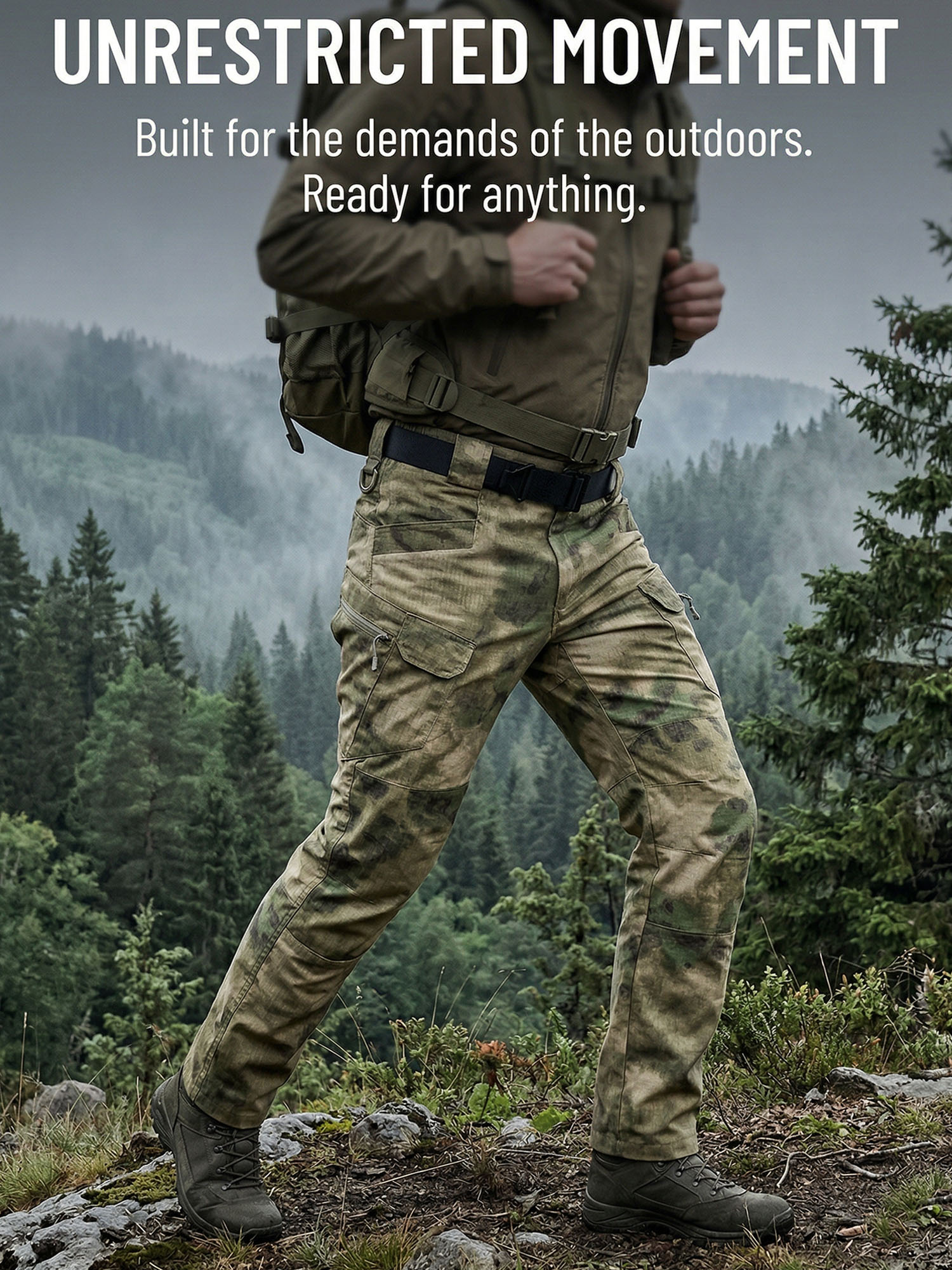 Men's Camouflage Tactical Pant - Hunting Outdoor Pants avaliação e preço