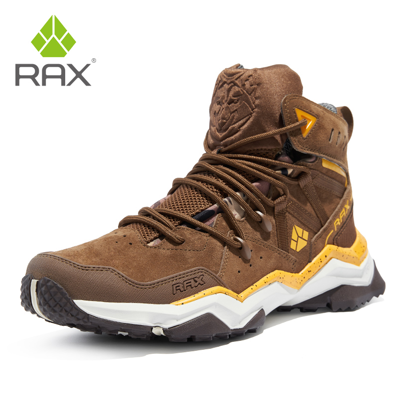 RAX Men Hiking Shoes Mid-top W - Outdoor Hunting Boots For Men avaliação e preço