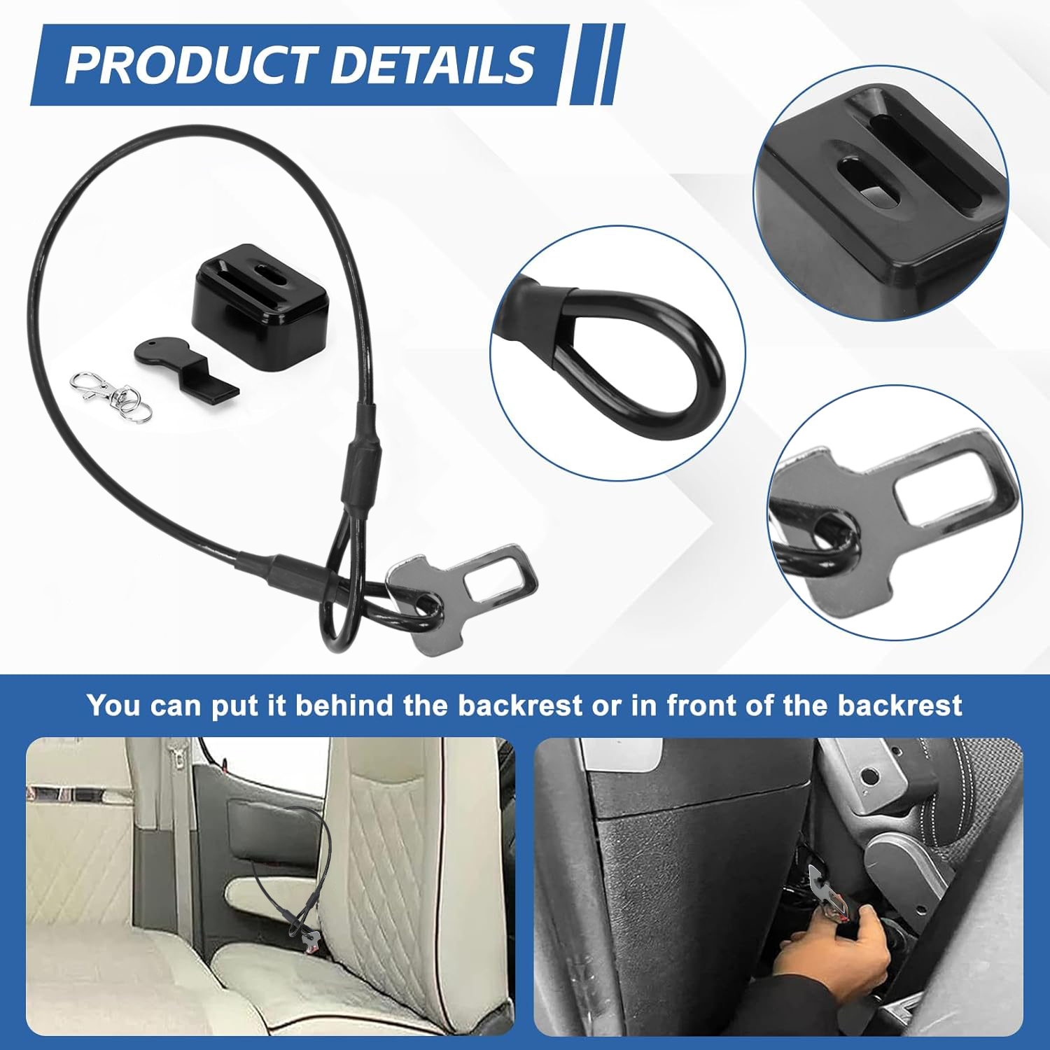 2 Pack Safety Rope Seat Belt L - G&T Hunting & Outdoor Gun Shop Photos avaliação e preço