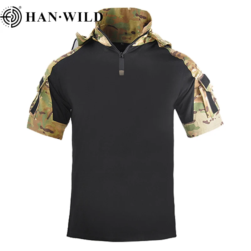 Tactical T-shirt Men Short Sle - Wildman Hunting & Outdoor Linton'S Corner Silver Lakes avaliação e preço
