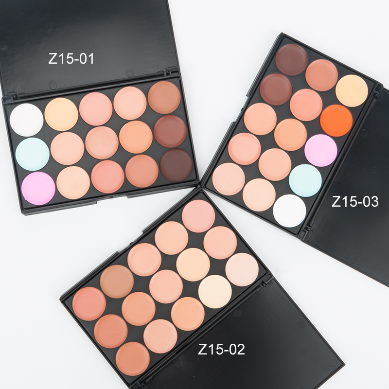 15 Colors Face Concealer Camou - Camo Face Paint avaliação e preço