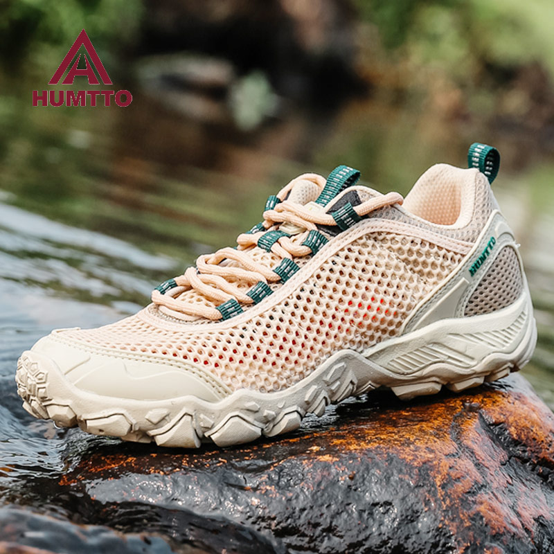 HUMTTO Hiking Shoes Men Breath - Outdoor Hunting Boots For Men avaliação e preço