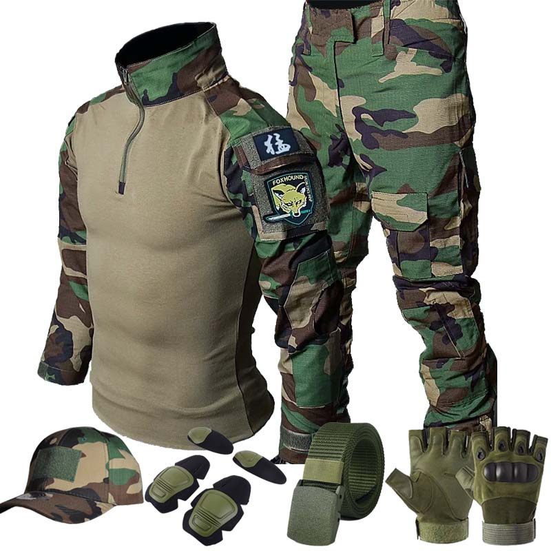 Tactical Cargo Uniform Jungle  - Hunting Outdoor Pants avaliação e preço