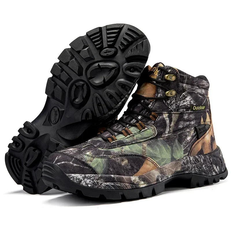 Men's High Top Camouflage Hunt - Outdoor Hunting Boots For Men avaliação e preço