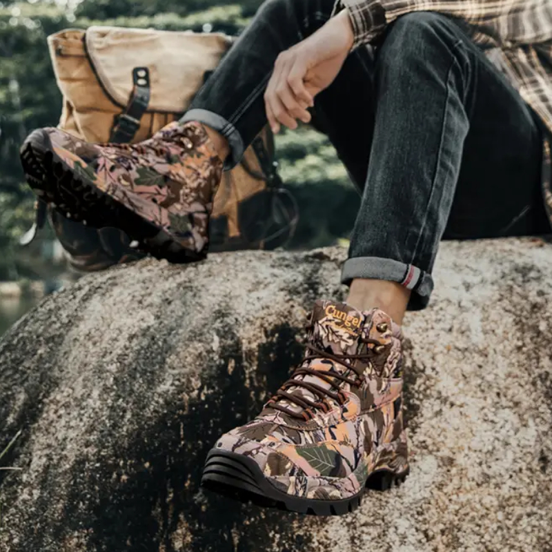 Men's High Top Camouflage Hunt - Outdoor Hunting Boots For Men avaliação e preço