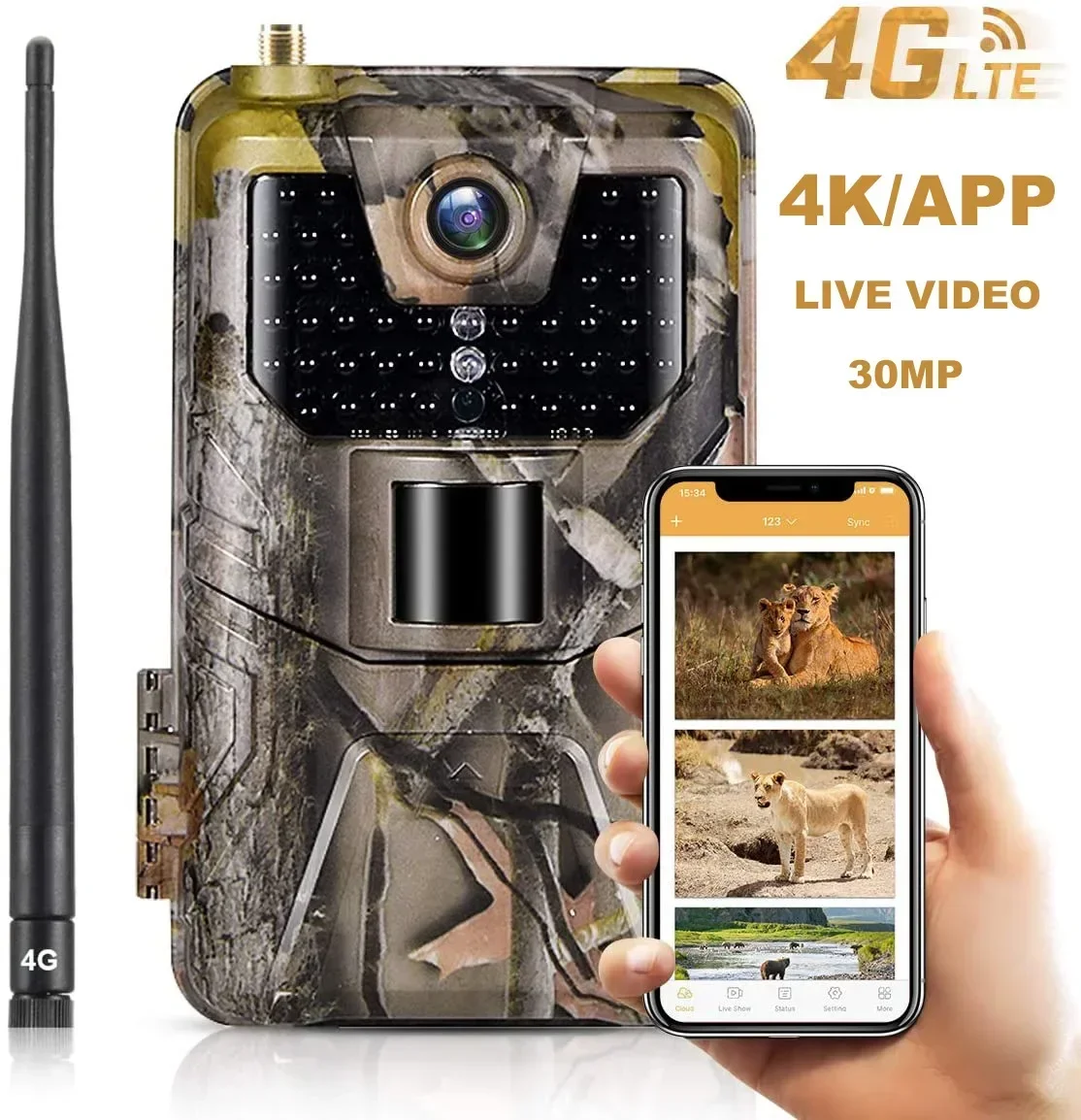 HC-900Pro 36MP photos 4K video - Outdoor Hunting Camera Wireless avaliação e preço