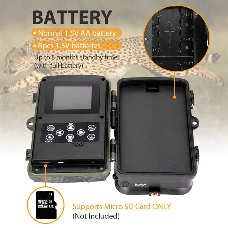 -801A 4K UHD 36MP 4G LTE Night - Outdoor Hunting Camera Wireless avaliação e preço