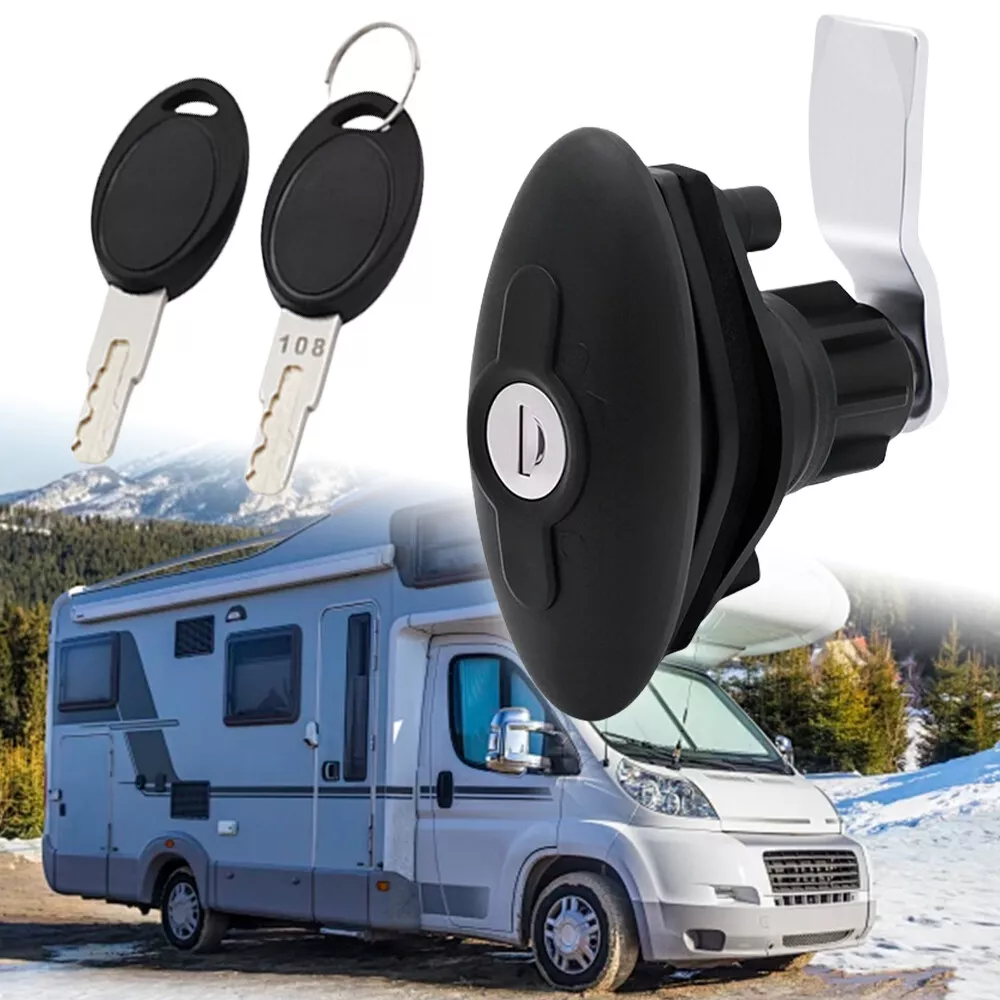 Caravan T-Handle Lock With 2 K - G&T Hunting & Outdoor Gun Shop Photos avaliação e preço