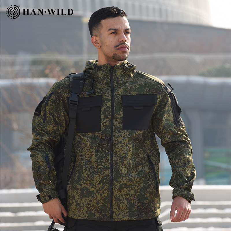 HAN WILD Softshell Jacekt Men  - Wildman Hunting & Outdoor Linton'S Corner Silver Lakes avaliação e preço