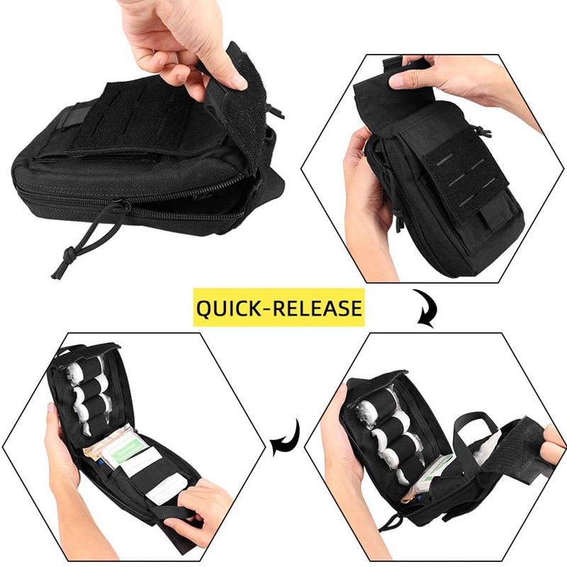 Tactical Molle First Aid Kit M - Outdoor Hunting Kit avaliação e preço