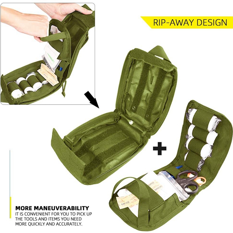 Tactical Molle First Aid Kit M - Outdoor Hunting Kit avaliação e preço