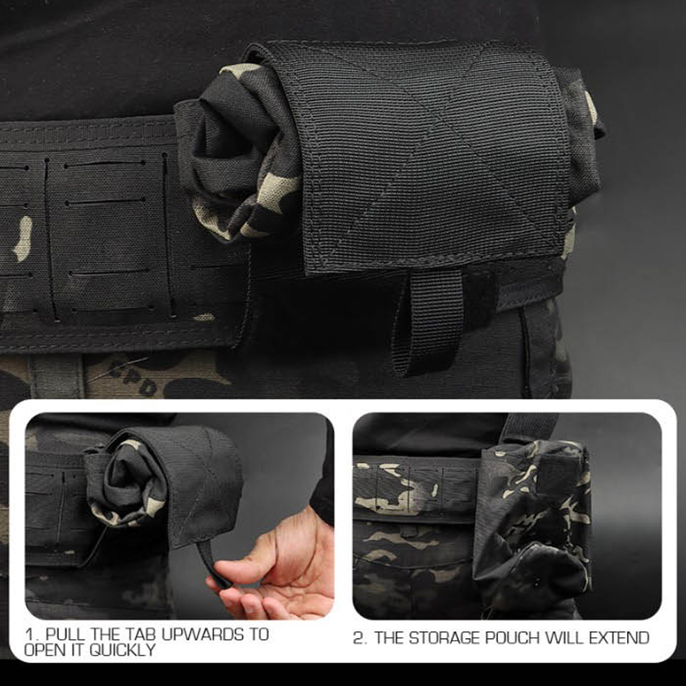 Tactical Waist Belt Dump Pouch - Outdoor Hunting And Fishing Magazines avaliação e preço
