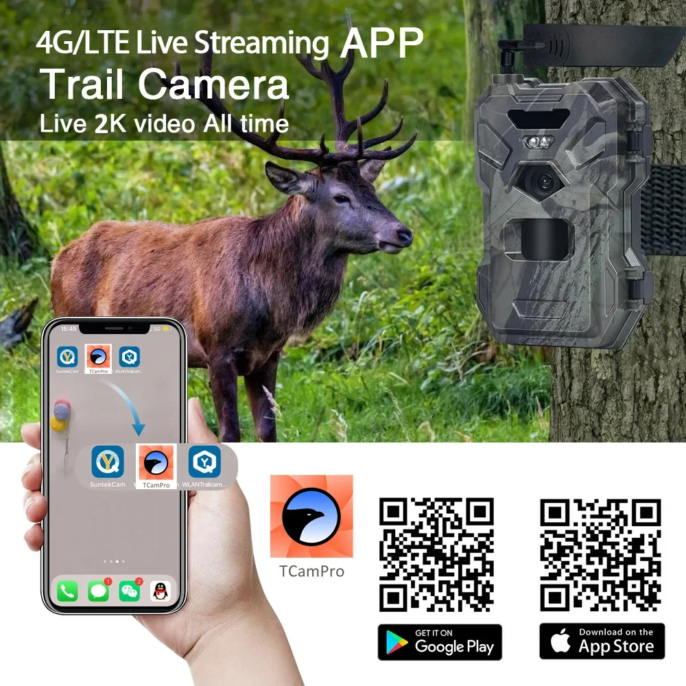 HC-880Pro 4G 30MP HD 2K Night  - Outdoor Hunting Camera Wireless avaliação e preço