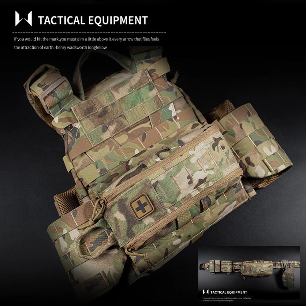 Camping First Aid Kit MOLLE Wa - Outdoor Hunting Kit avaliação e preço