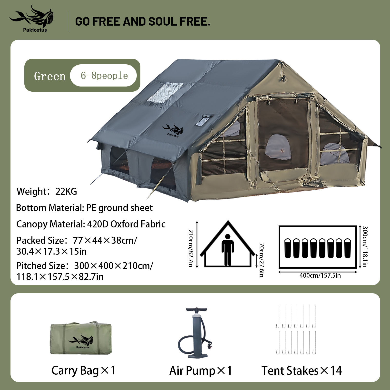 PAKICETUS Upgraded Inflatable  - Outdoor Hunting House avaliação e preço