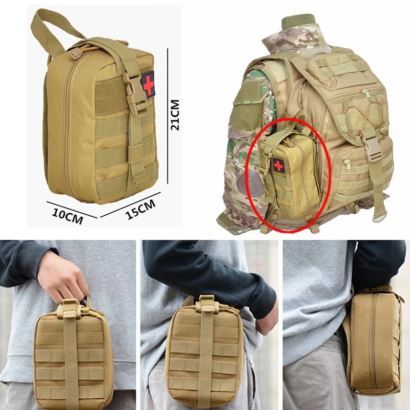 Life bag, outdoor first aid ki - Outdoor Hunting Kit avaliação e preço