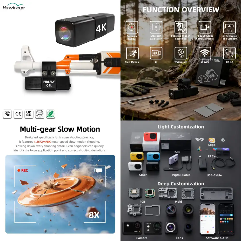 OEM 4K Hunting Camera Firefly  - Outdoor Hunting Camera Wireless avaliação e preço
