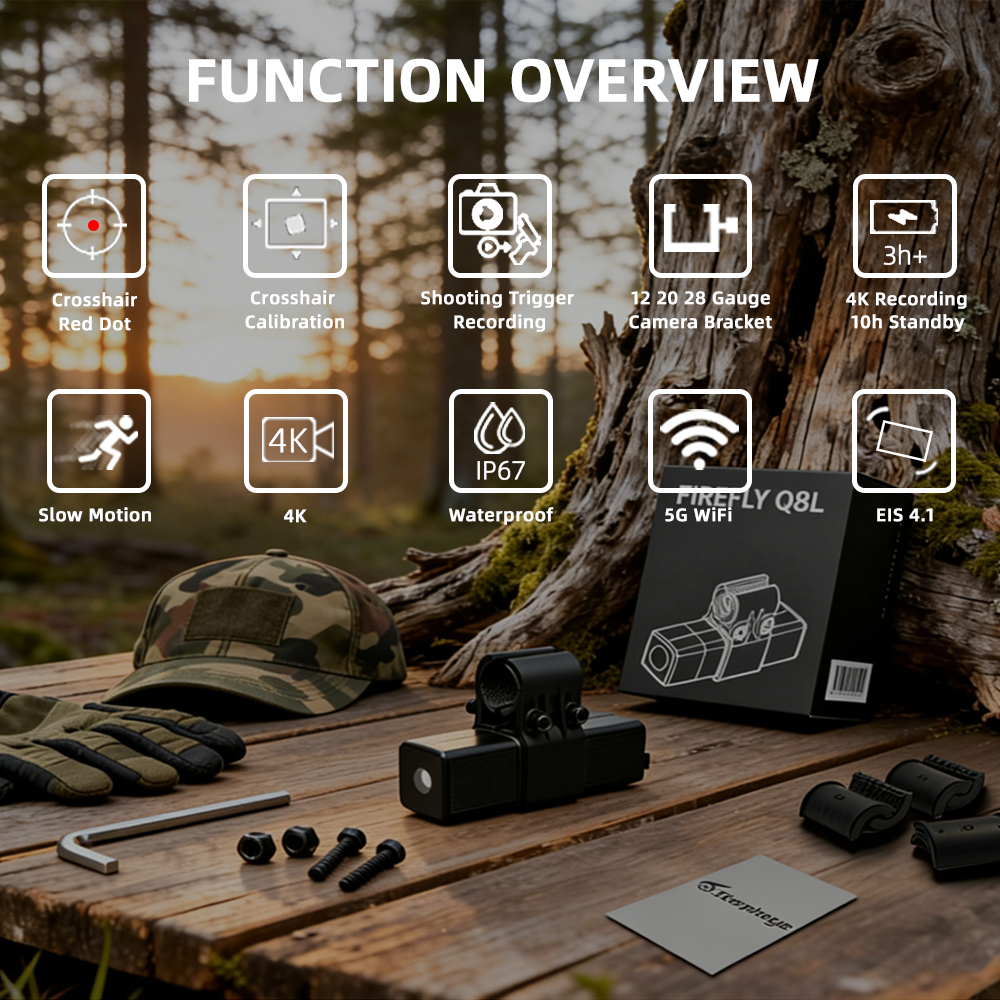 OEM 4K Hunting Camera Firefly  - Outdoor Hunting Camera Wireless avaliação e preço