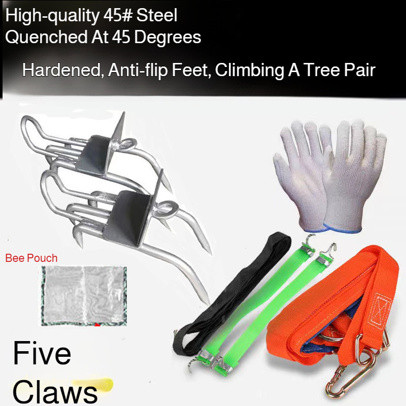 Tree Climbing Spikes Five-Claw - Outdoor Hunting Kit avaliação e preço