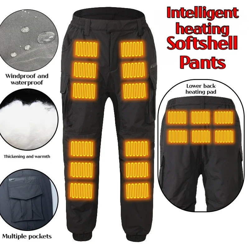New Men Women Winter Thermal E - Hunting Outdoor Pants avaliação e preço
