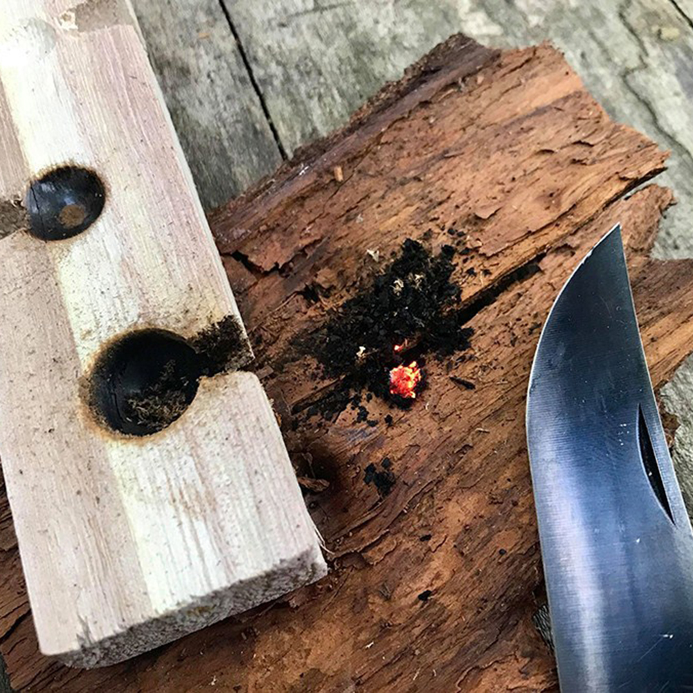 Primitive Fire Bow Drill Kit W - Outdoor Hunting Kit avaliação e preço