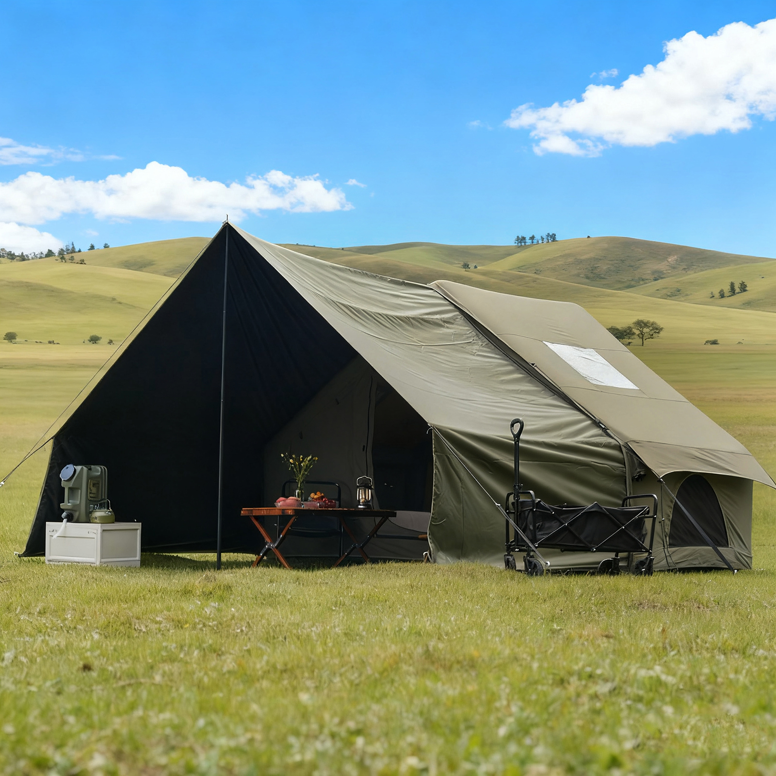 PAKICETUS Upgraded Inflatable  - Outdoor Hunting House avaliação e preço