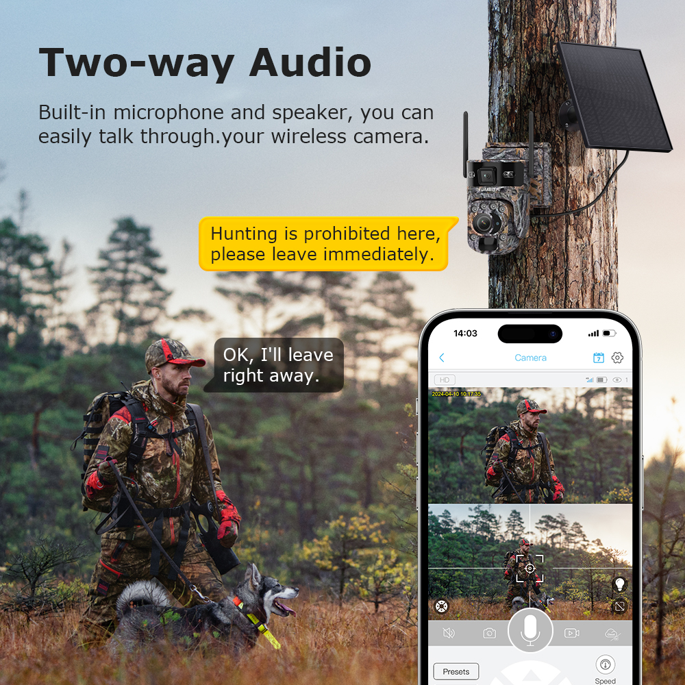 INQMEGA  6K 12MP 4G Solar Hunt - Outdoor Hunting Camera Wireless avaliação e preço
