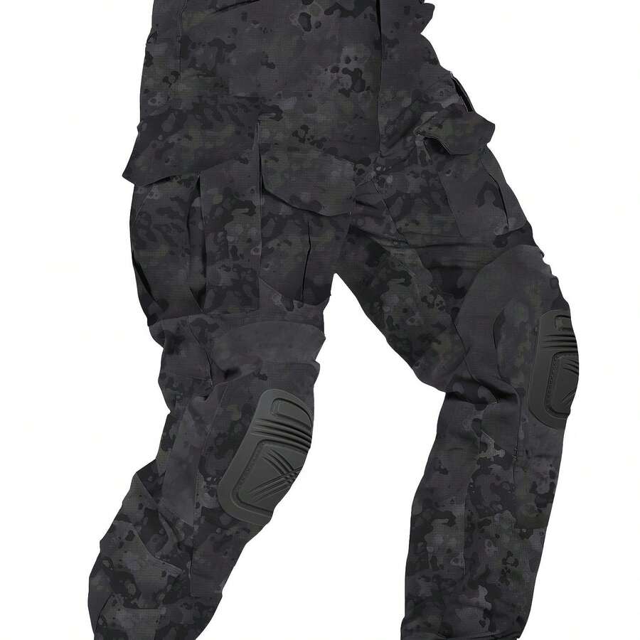 Mens Tactical Cargo Pants With - Hunting Outdoor Pants avaliação e preço