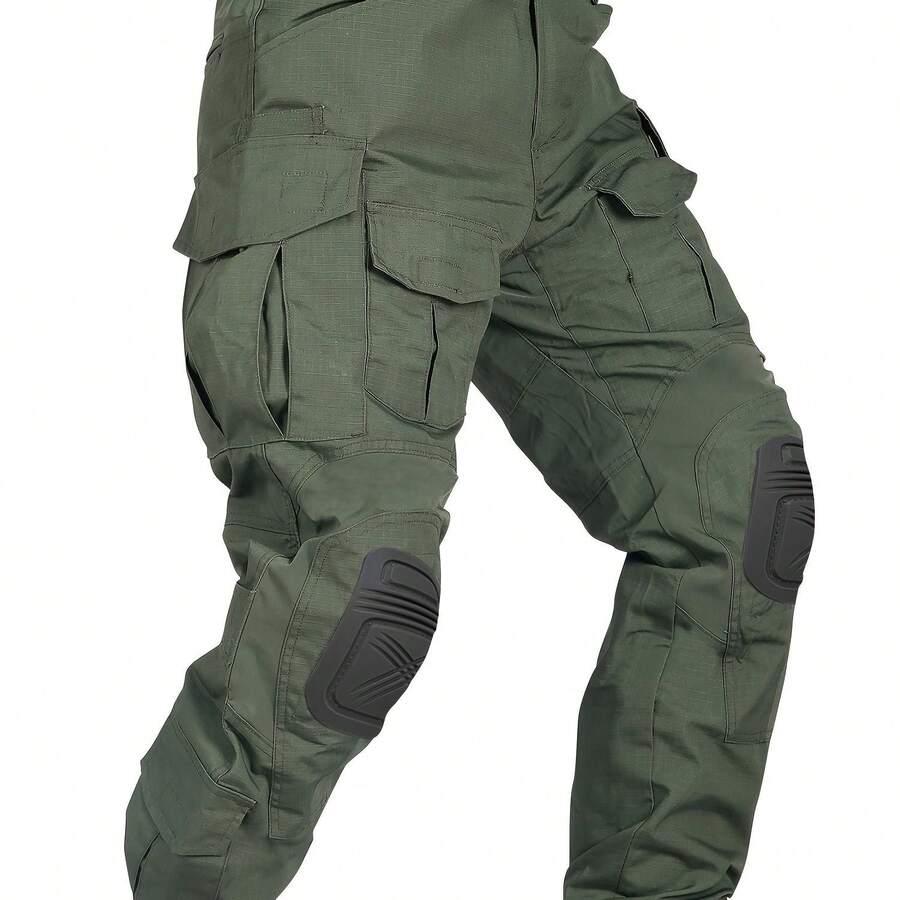 Mens Tactical Cargo Pants With - Hunting Outdoor Pants avaliação e preço